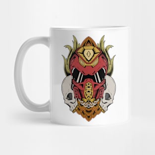 Mecha Skull Design Mug